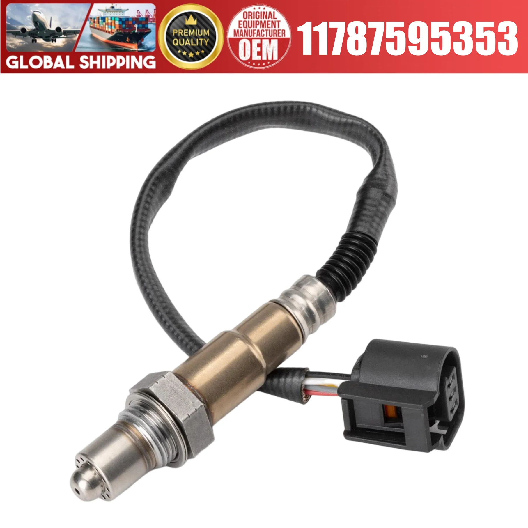 1pcs Oxygen Sensor 11787595353 0258027005 for BMW 3 Series 316Li 1.6T 2012-2015