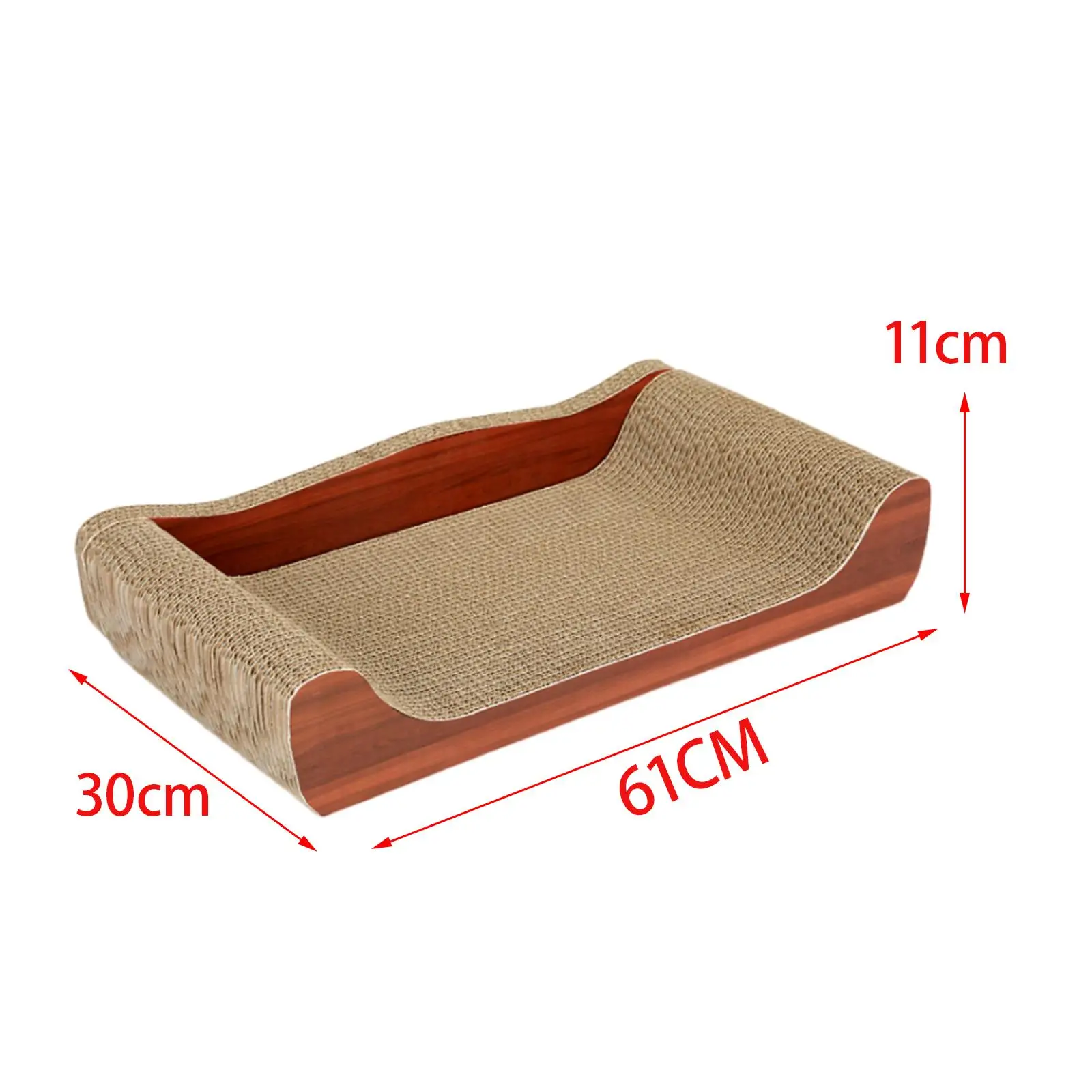 Cat Scratching Pads Cardboard Pet Sleeping Bed Scratcher Sofa Board Mats Bed for Puppy Scratchers Interactive Lounge