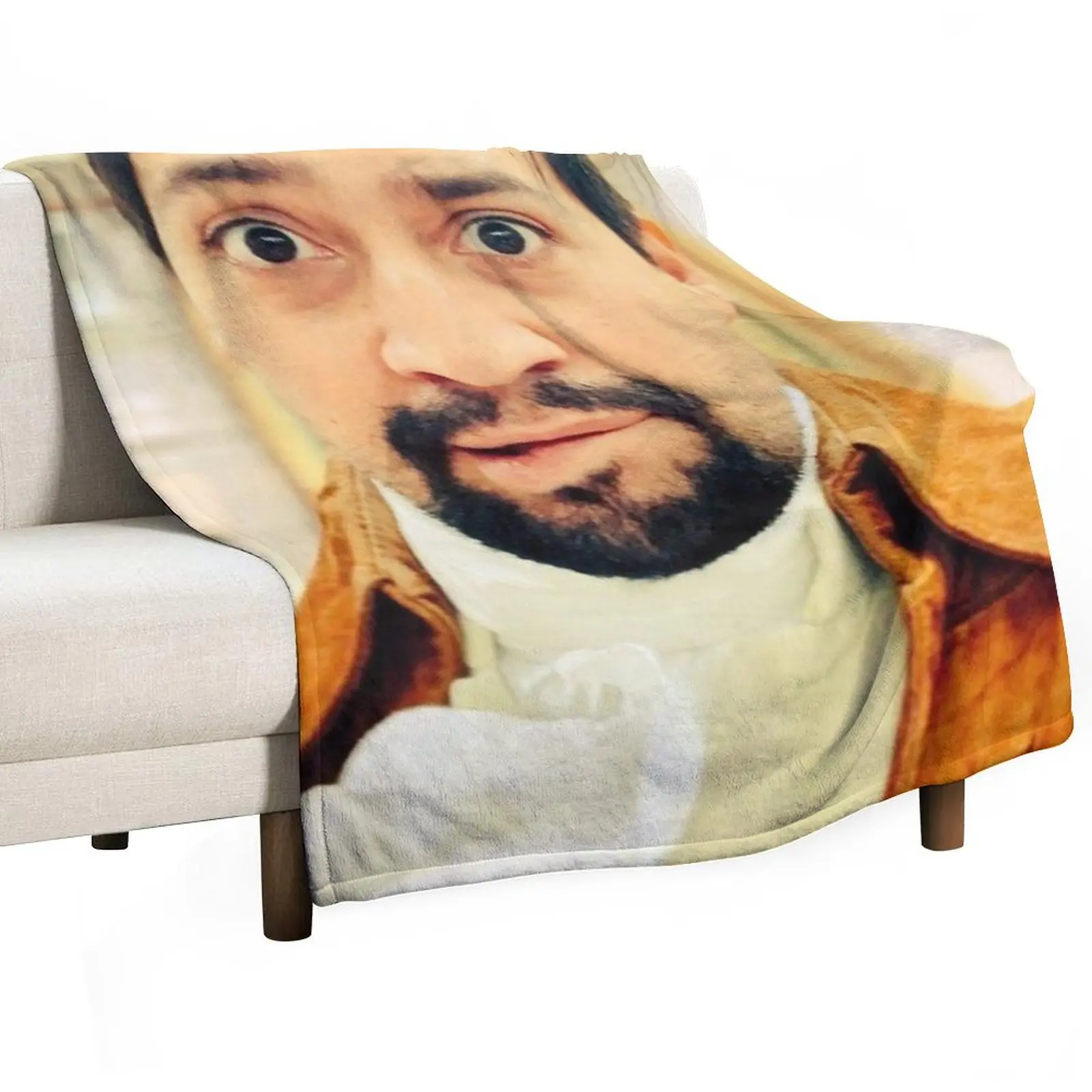 لين مانويل ميراندا عض شفه رمي بطانية أريكة رقيقة للأطفال بطانيات واحدة #3