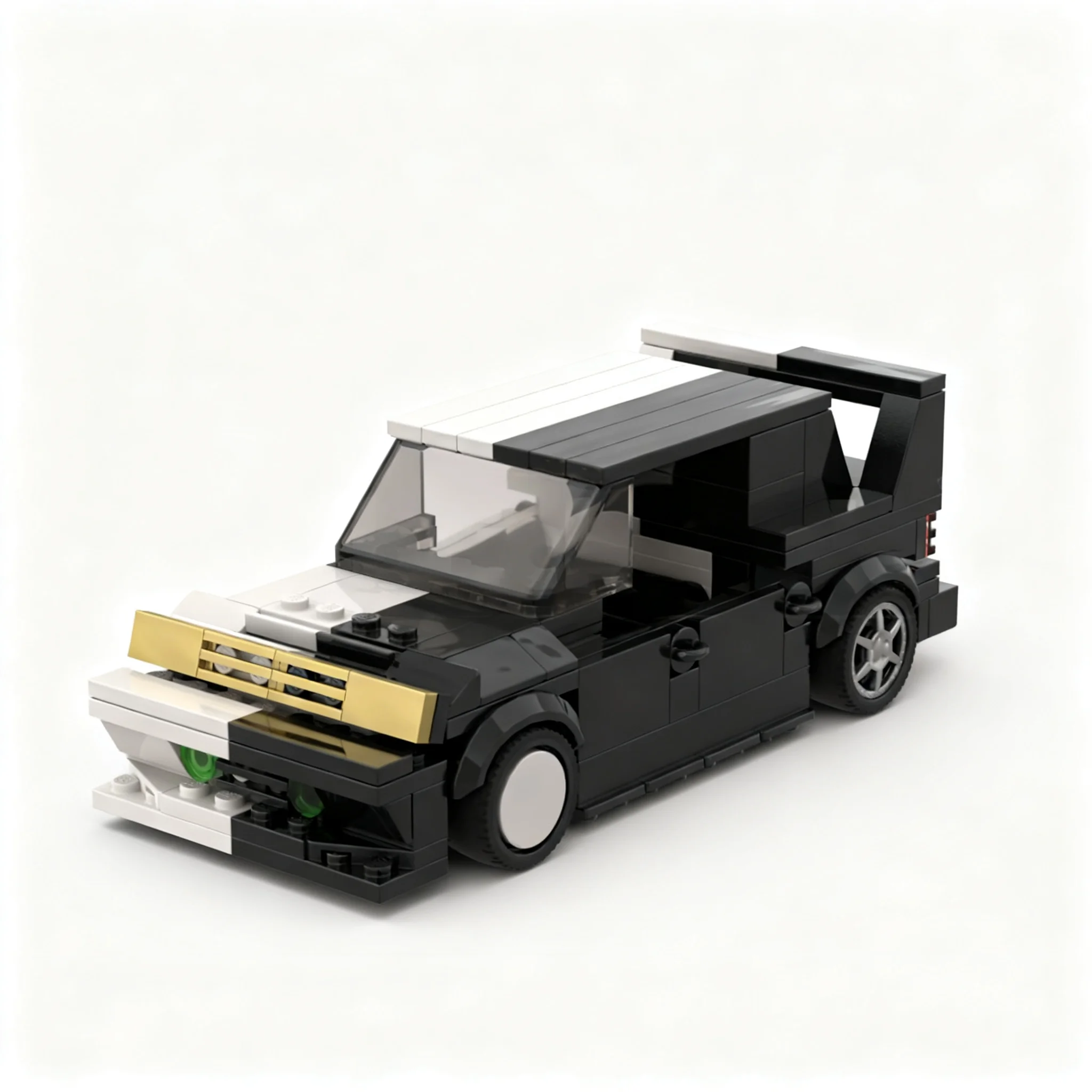 187pcs MOC city Champions Mercedesees Benz 190E NEED FOR SPEED unbound Model Christmas Gift Creative Home Decor