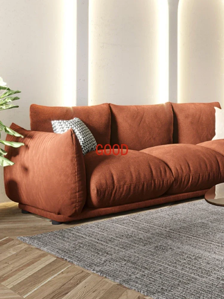 ~Italian Light Luxury Fabric Sofa Living Room Small Apartment Reception Negotiation Sofa Sofas for Living Room