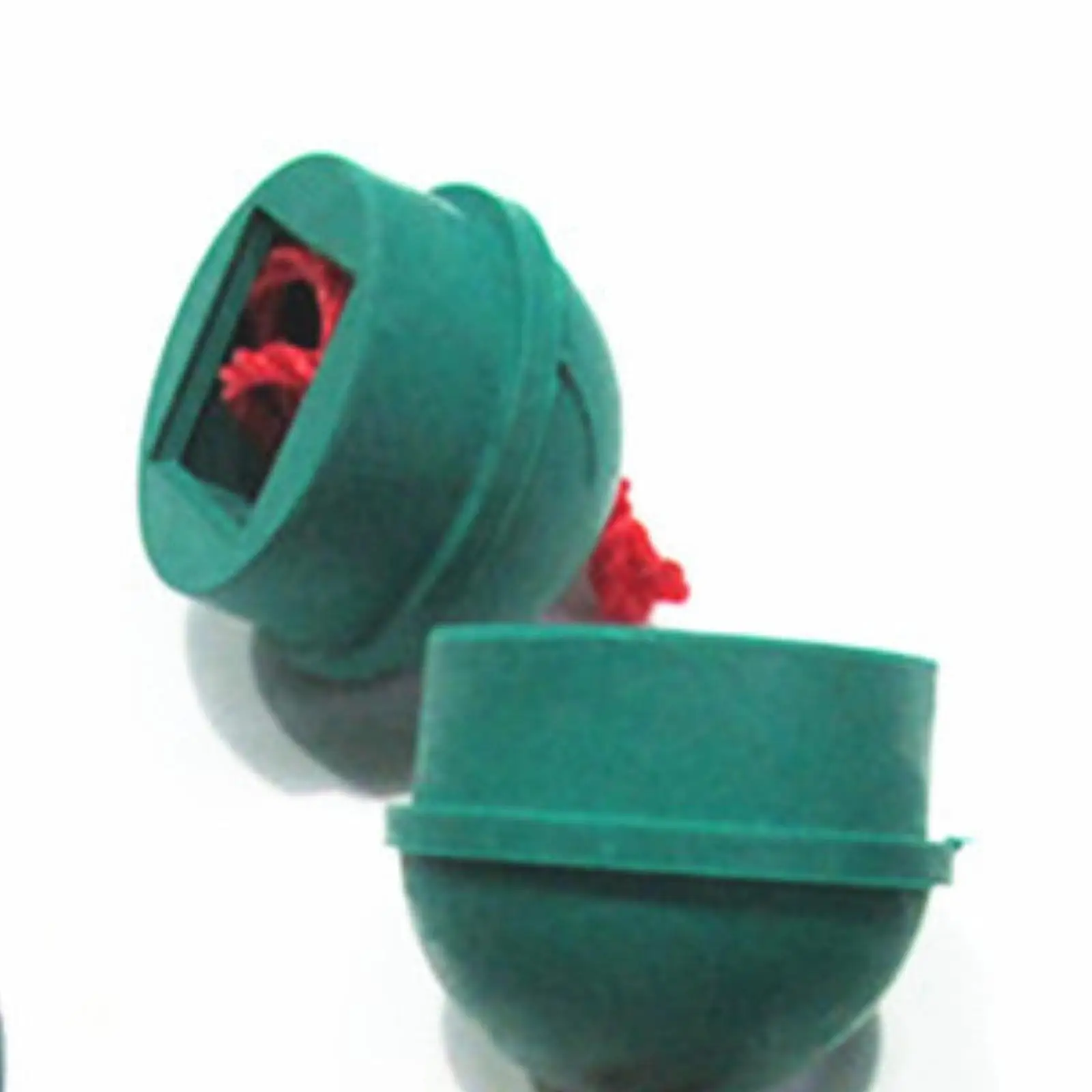 Pool Table Chalk Holder Rubber Anti Slip Chalk Cap Accessory with Rope for Billiards Supplied in 20 Pack