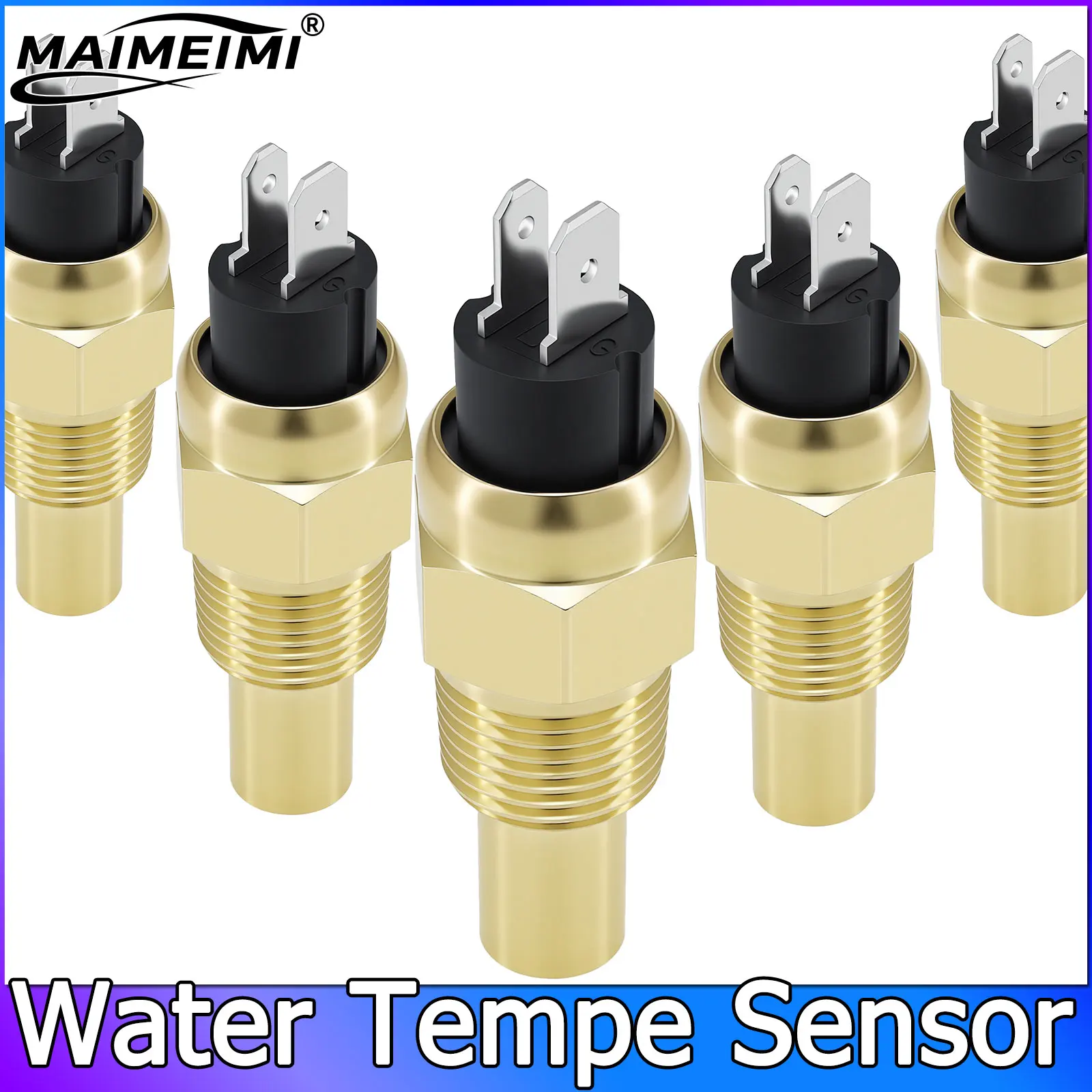 1pc Water Temperature Sensor 3/8NPT 1/4 18 NPT M10*1 M14*1.5 M16*1.5 M18*1.5 Thread For Water Temp Gauge