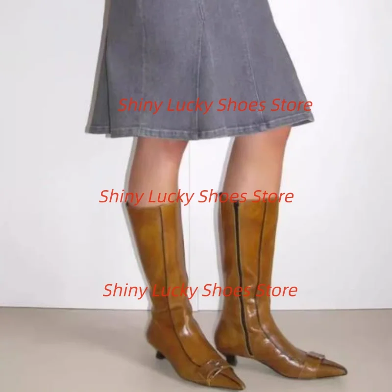 Женские туфли с пряжкой и ремнями, плиссированные женские туфли на каблуке с острым носком, разноцветные туфли из искусственной кожи, Zapatos Mujer, швейные линии Femme Женские туфли с пряжкой и ремнями, плиссированные женские туфли на каблуке с острым носком, разноцветные туфли из искусственной кожи, Zapatos Mujer, швейные линии Femme