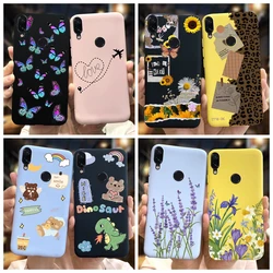 For Xiaomi Redmi Note 7 Case Redmi Note7 Pro Phone Cover Colorful Flower Painted Soft Fundas For Xiaomi Redmi 7 Note 7Pro Hoesje