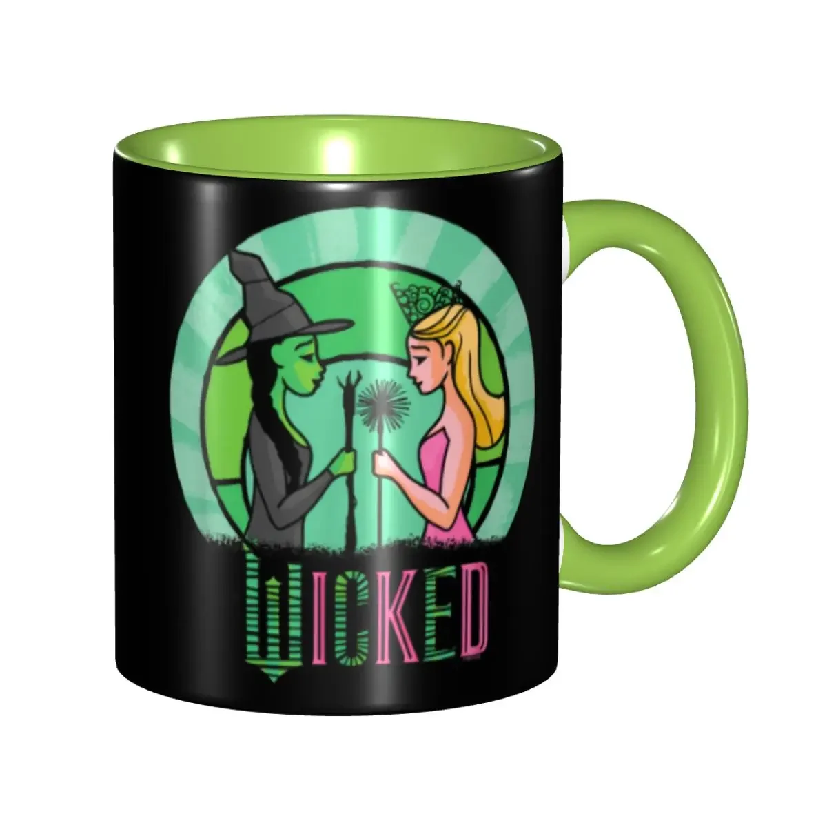 Wickeds Musical Movie Coffee Mugs DIY Customized Ceramic Tea Milk Mug Cup