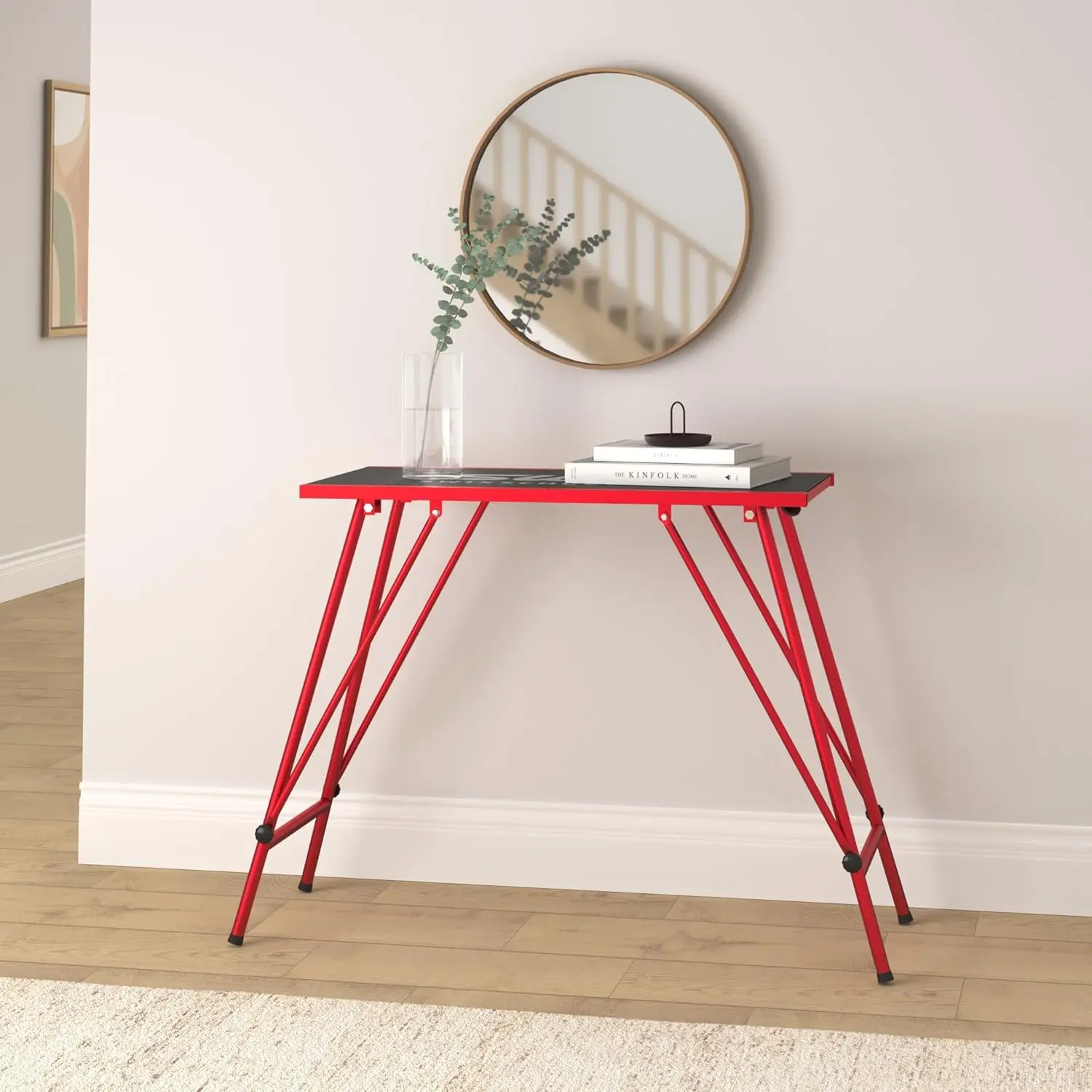 طاولة إزالة الشعر بالشمع T754 مقاس 96 سم × 45 سم |   طاولة شمع مدمجة متينة للزلاجات والتزلج على الجليد مع تعديل ارتفاع ساق واحدة، عرض ساخن #1