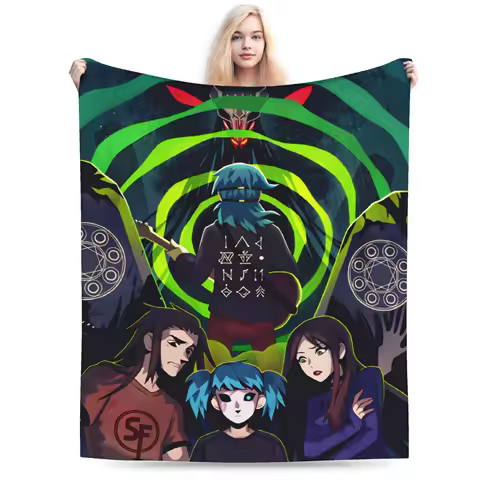 Sally Face Game Anime SF Plush Blanket Boy Girl Flannel Throw Blanket For Bedroom Super Warm Design Quality Bedspread Gift Idea