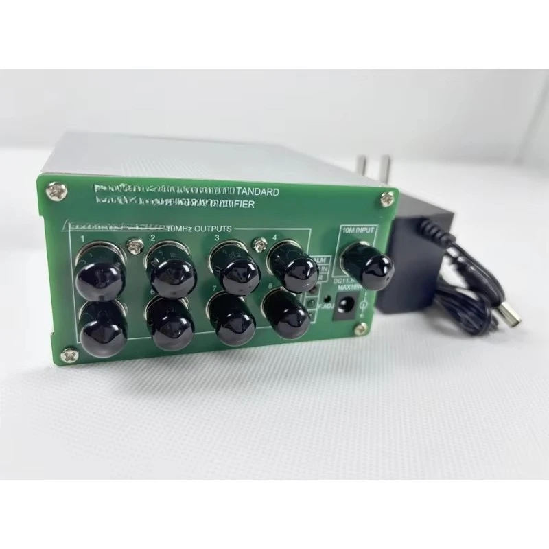 BG7TBL High-end OCXO Benchmark Frequency Standard, 8-Port Output 10MHz Clock Distribution Amplifier