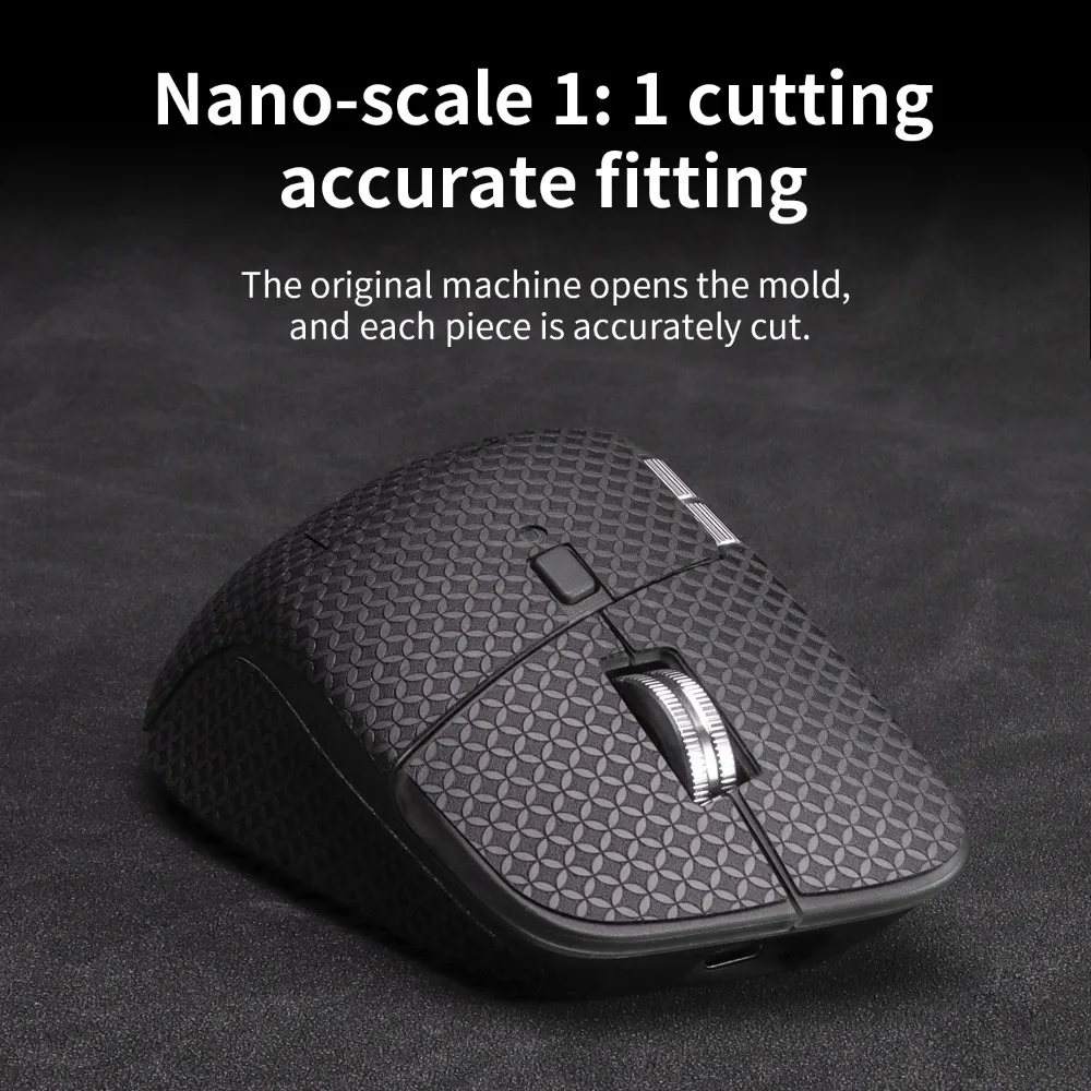 Custom Mouse Grip Tape Sticker for MX Master 4 Wireless Mouse Sweat Absorbing Anti Slip Self Adhesive Skin Accessory Gift