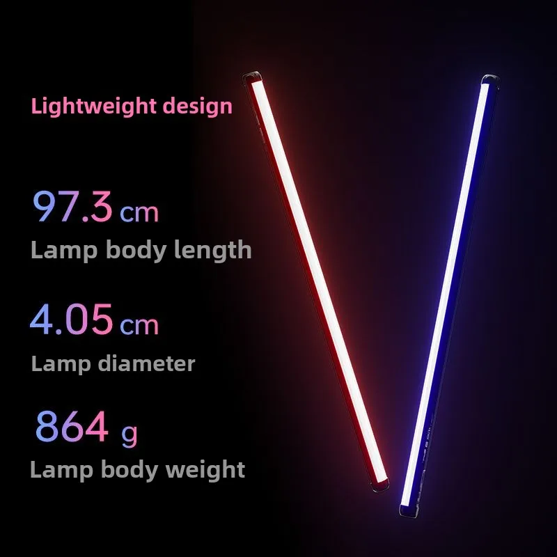 K90 stick light full color RGB handheld LED filling light portable short video live broadcast atmosphere light strip
