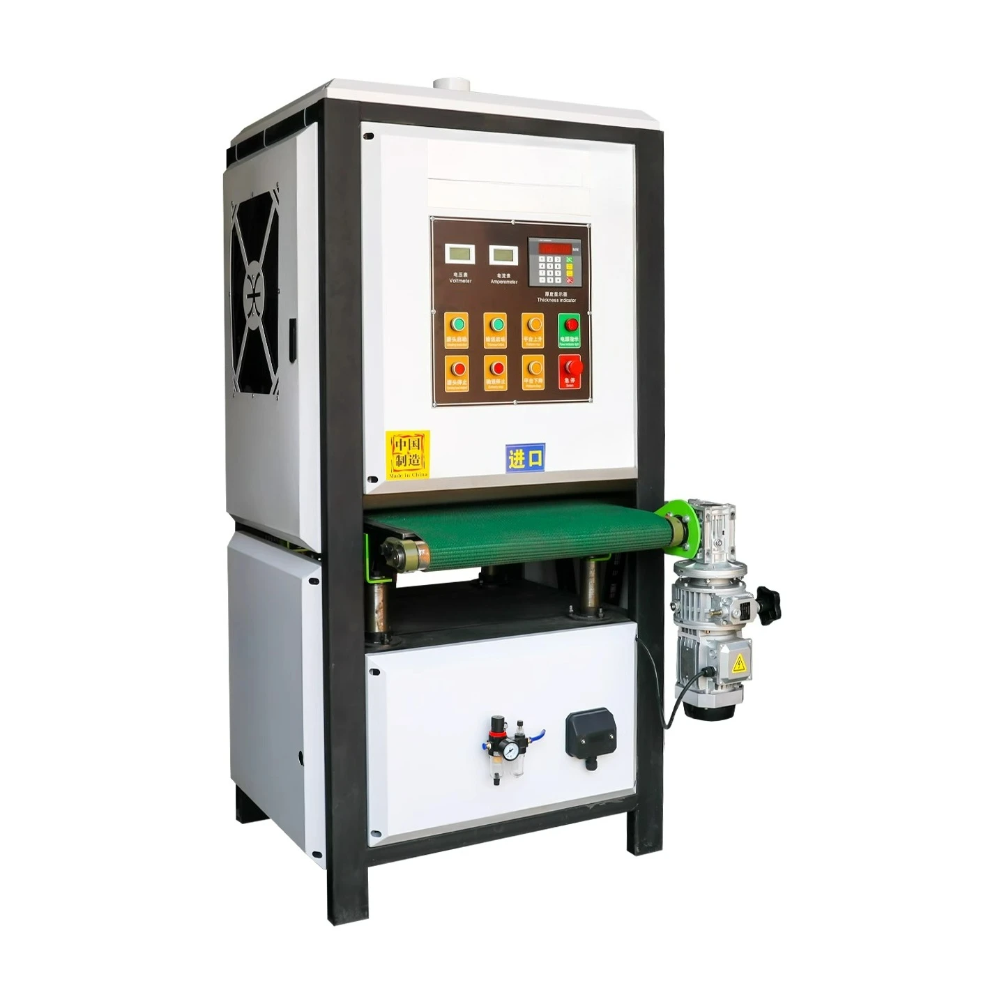 Flat polishing machine Automatic metal sanding and polishing stainless steel wire drawing machine