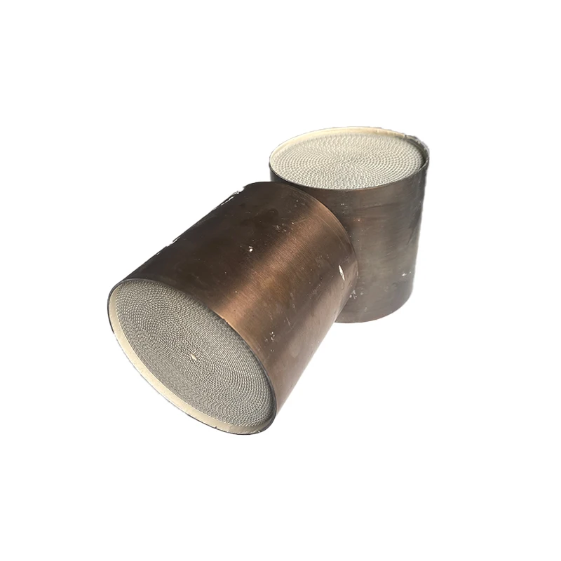Diameter 98mm Metal Catalyst 300 400 CPSI Palladium Coating for Car Exhaust High Flow Emission Control System