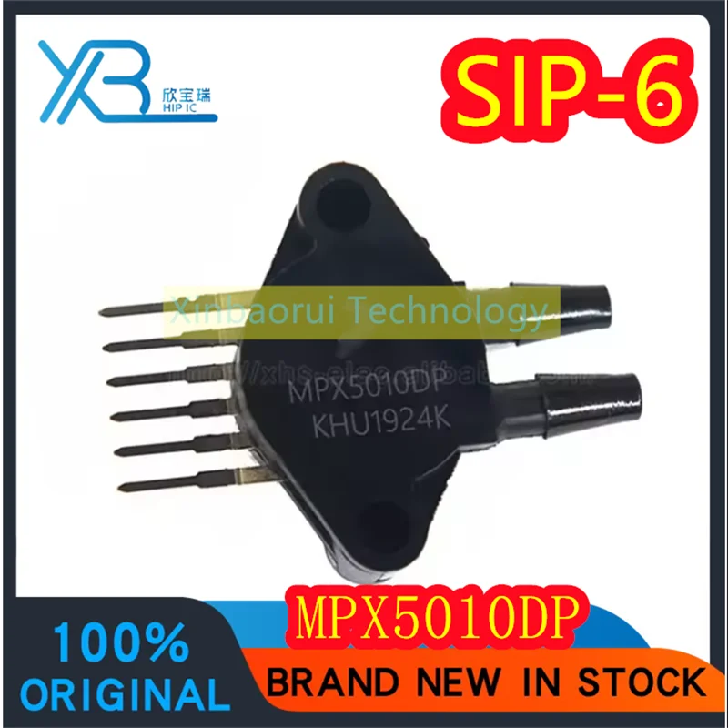 

MPX5010DP MPX5010 SIP-6 Pressure Sensor Transmitter 100% Brand New Original Electronics