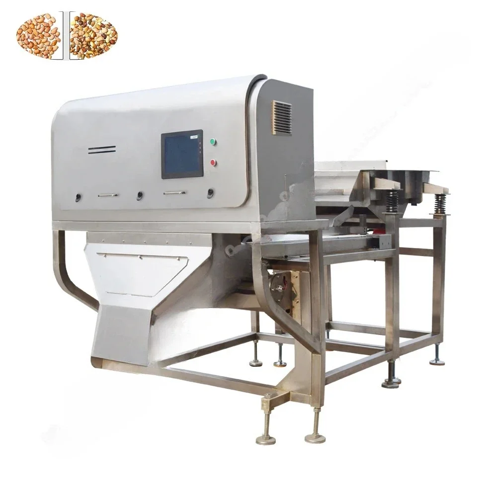 Color Sorter Coffee Cherry Optical Grain Color Sorter Machine Mini Beans Color Sorter