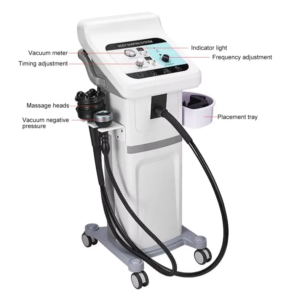 YUET WIN G8 Vibration Muscle Massage Machine with Hot Vacuum Body Slimming Abdominal Fat Removal Anti Cellulite Turbo Massage