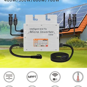 600 واط 700 واط 1200 واط 1400 واط 30 فولت 36 فولت ذكي على الشبكة التعادل نقي موجة جيبية مايكرو عاكس للطاقة الشمسية دعم 110 فولت 220 فولت شبكة التيار المتردد لوحة E 4 * 350 واط أعلى 12 مبيعات 700 واط لوحة شمسية - No7