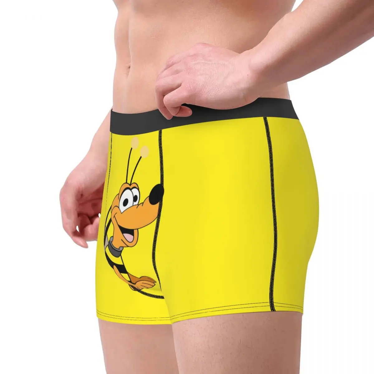 Personalizzato Cool Plutone Cartoon Boxer Pantaloncini Mutandine Mutande da uomo Slip comodi Intimo