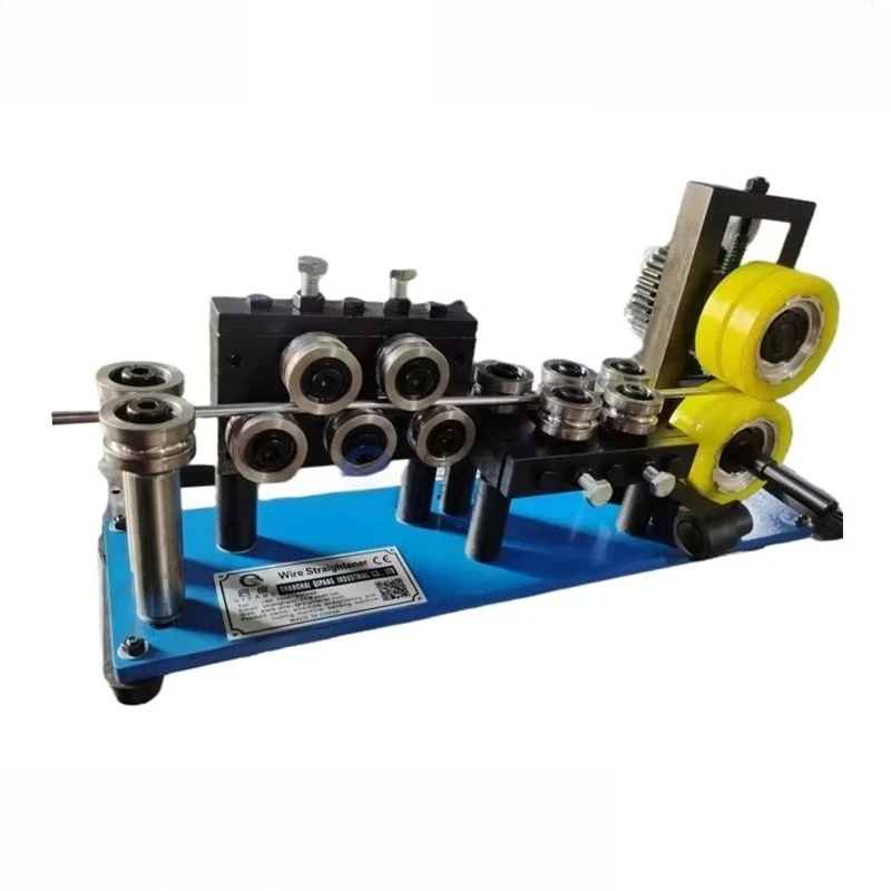 

Handle 0.2-0.5mm Manual Wire Straightening Machine Steel Wire Straightener Rollers Wire Straightener Rollers