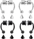Frauen Gefälschte Piercing Nase Ring Hoop Septum Nicht Piercing Nase Clip Rock HipHoop Edelstahl Magnet Mode Punk Körper Schmuck