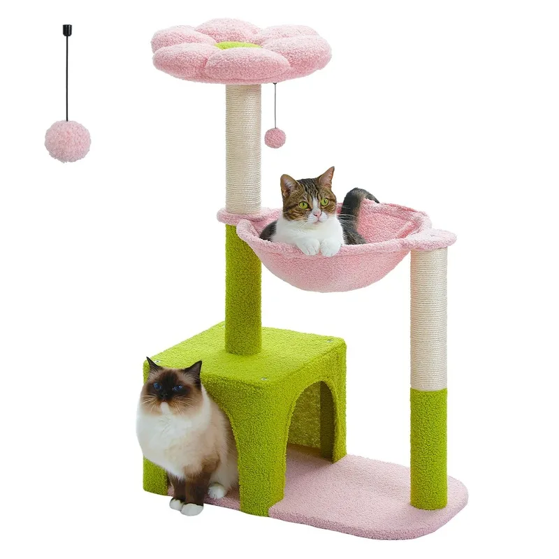 cat scratching tower