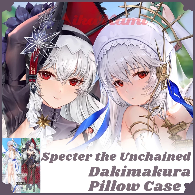 Specter The Unchained Dakimakura Arknights Full Body Pillowcase Pillow Case Sexy Hugging Cushion Cover Case Home Bedding Decor