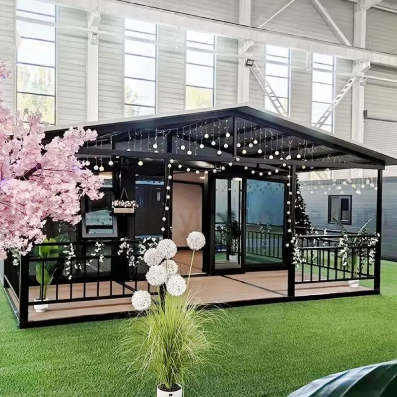 YG Customized Factory Luxury 20Ft Isolation Rooms Portable Movable Eco Insulation Easy Installation Expandable Container House
