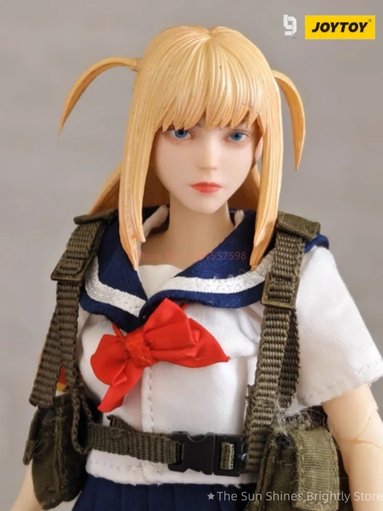 JOYTOU LEVEL9 Chaos Frontline Series Maple Leaf Tactical Team Trio Mobile Doll Maßstab 1:12 Handgefertigte Actionfigur zum Sammeln