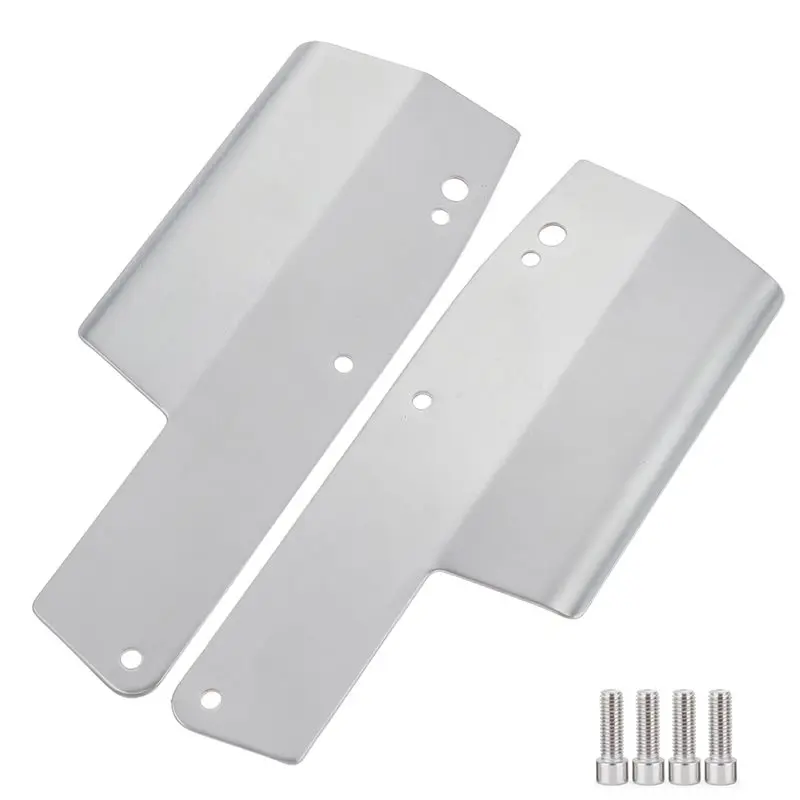 MACH-Rear Suspension For ARRMA 1/8 Mud Sand Guard Plate Stainless Steel Rear Suspension