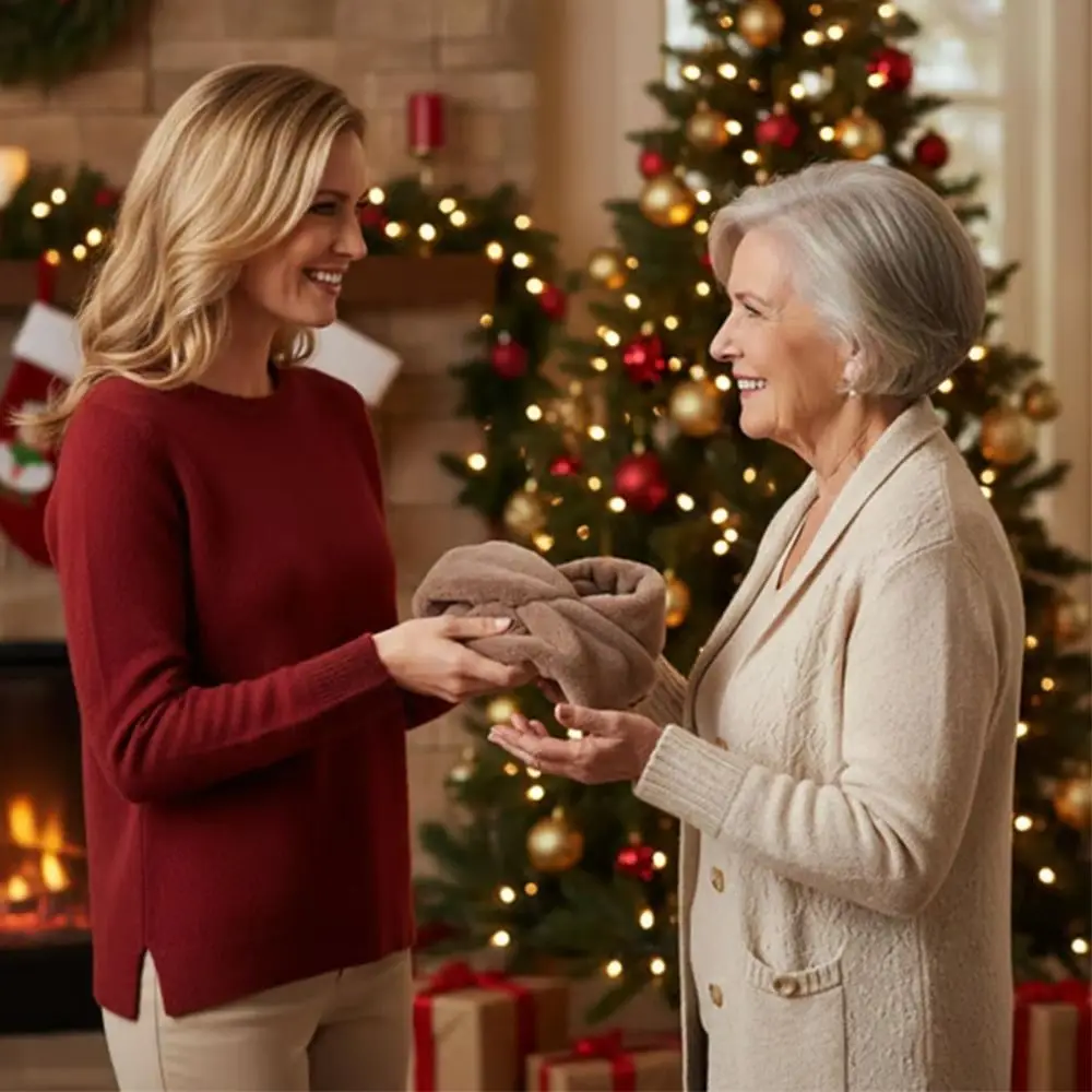 

Soft Scarf with Hidden Zipper Pocket Windproof Phone Storage Warm Long Scarf Cold Protection Phone Pouch Faux Fur Scarf