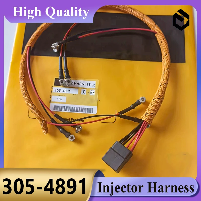 305-4891 Injector Wire Harness 3054891 for Engine C4.2 311D 313D 312D 314D 319D Excavator Parts