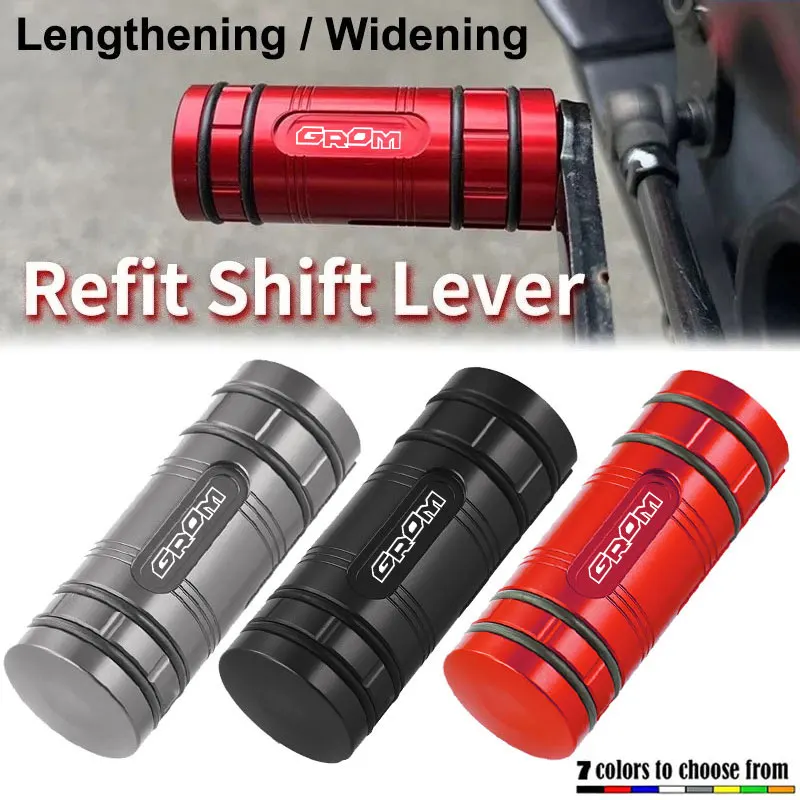 For Honda MSX125 Grom MSX 125/SF 2025 2026 Motorcycle Gear Shift Lever Pedal Tip Extension Brake Lever Pedal Exquisite parts