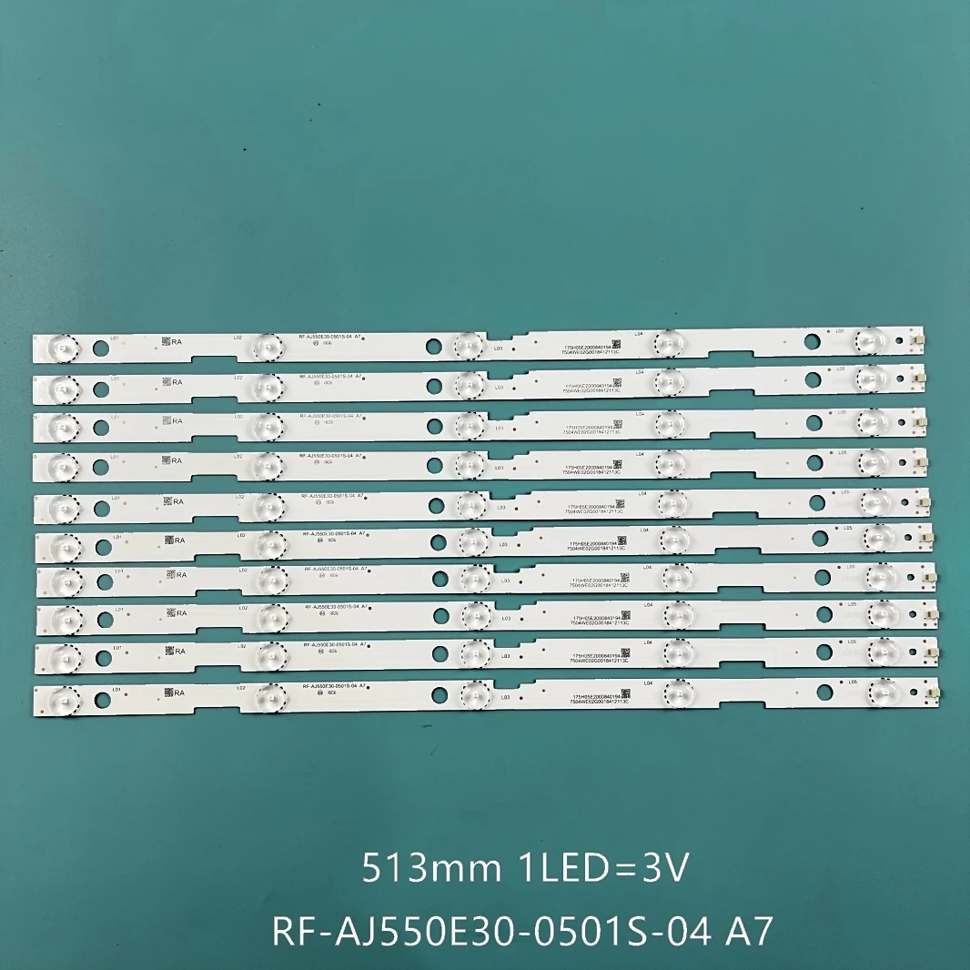 

10шт светодиодный LC-55CUG8052K LC-55CUG8052E LC-55CFG6022E LC-55UI7252E LC-55UI7252K LC-55UI7352K LSC550FN13 RF-AJ550E30-0501S-04 A6 A7