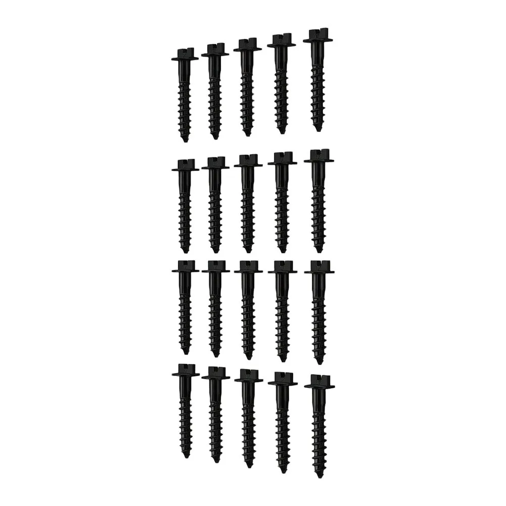 20x Air Filter Box Screws 6509605AA 11549031 For Chrysler For Jeep For Dodge For Ram High Strength Carbon Steel Kit
