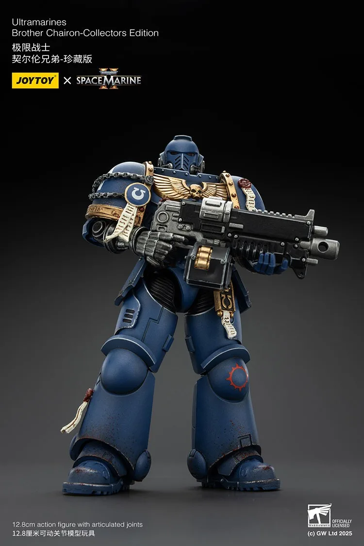 

JOYTOY Warhammer 40K Ultramarines Brother Chairon-Collectors Edition Action Figures Doll Collection Decoration Gift Original