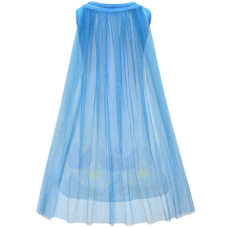 Vestido de Trolls de Cosplay para niña, ropa de fiesta de cumpleaños de dibujos animados para niños, ropa festiva de Carnaval para niñas