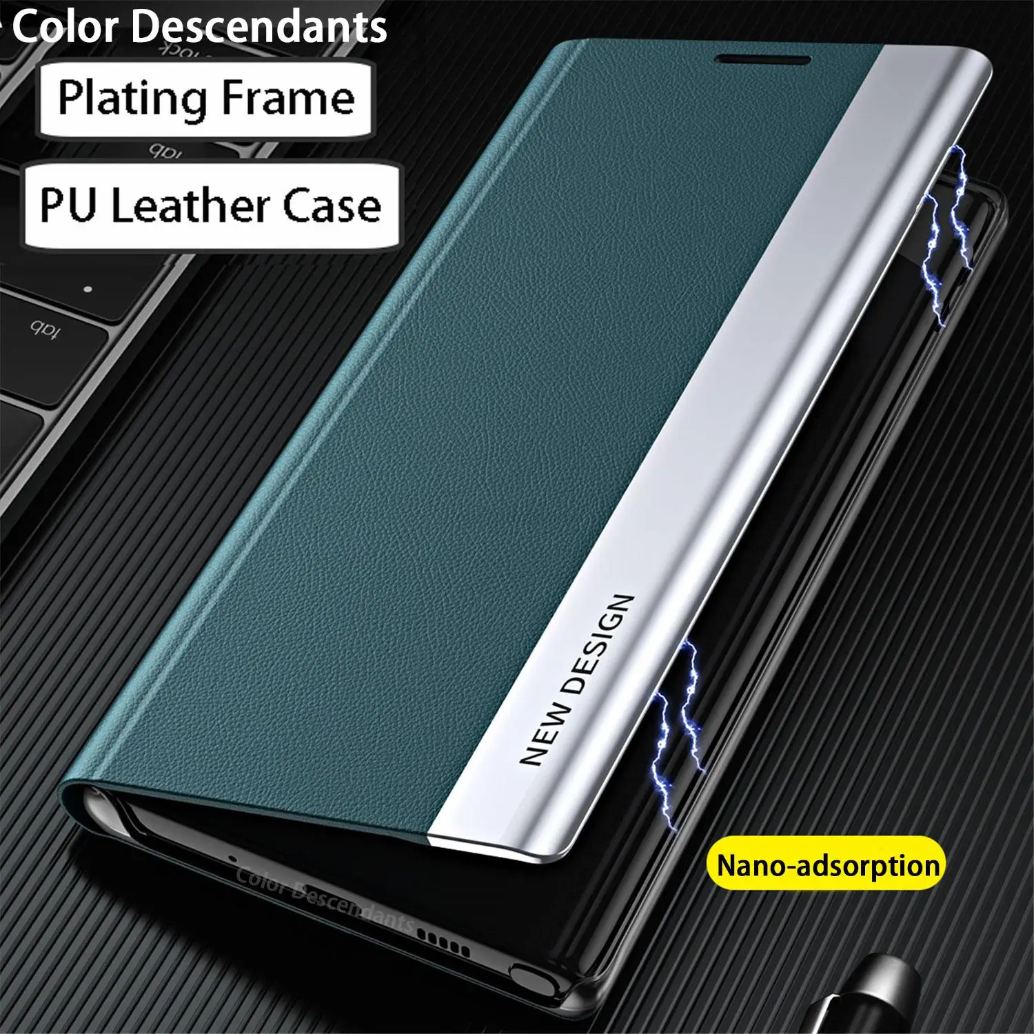 For Samsung Galaxy S23 FE Case luxury Flip Leather Plating Cover SamsungS23 Ultra S 23 Plus S23Ultra S23FE Book Stand Fundas