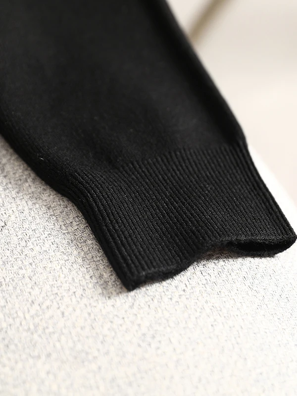 

Мужской вязаный шерстяной свитер Lanzhou с высоким воротником, однотонный базовый слой, теплый повседневный длинный све, осенне-зимний трикотаж