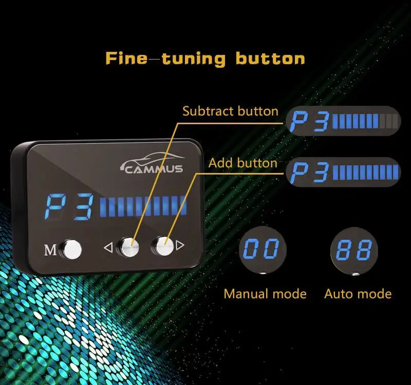 Pedales De Course صندوق الدواسة التحكم الإلكتروني في الخانق لـ Scirocco 2010 2009 A6C5