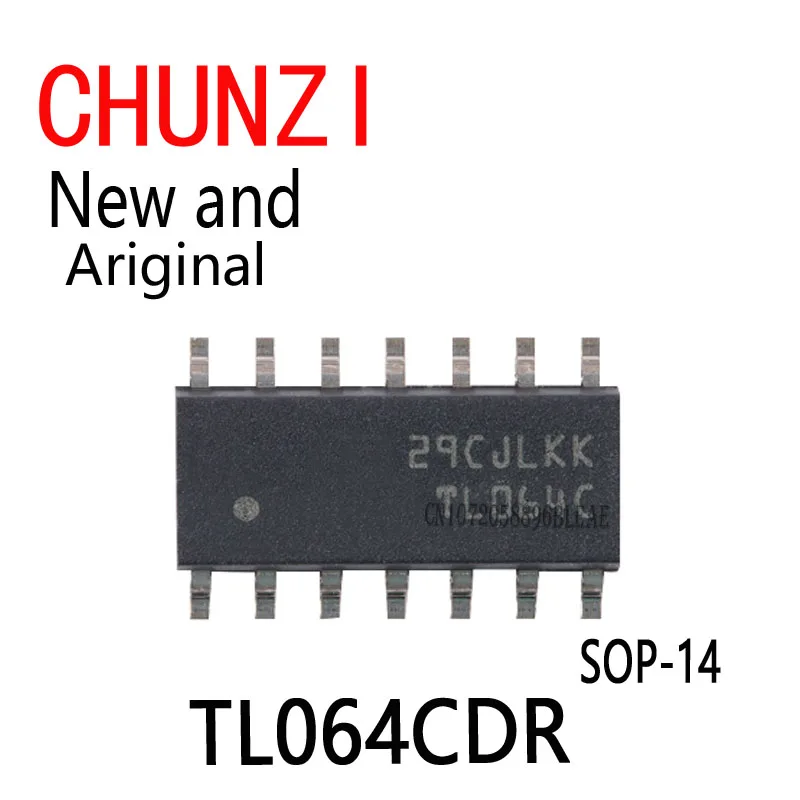 20pcs New and Original SMD TL064C TL064 SOP-14 TL064CDR