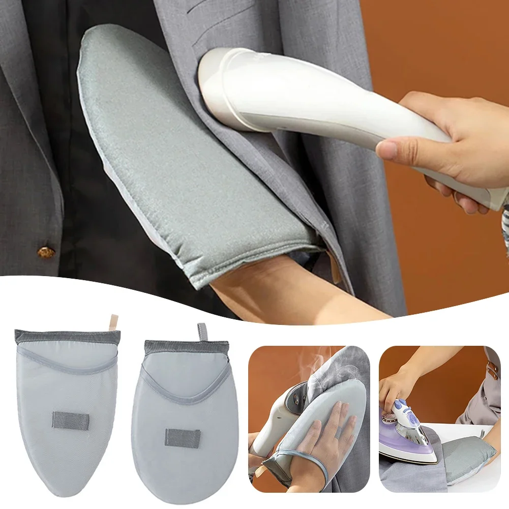 Handheld Mini Ironing Board Heat Resistant Clothes Garment Steamer Board Gloves Iron Table Rack Ironing Pad Mitts for Clothes