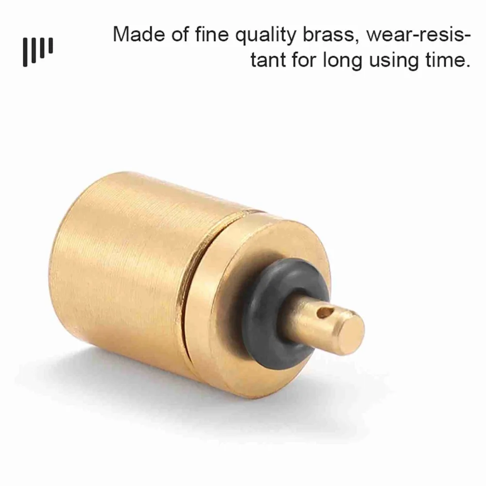 5 Pack 5 Pack Butane Gas Refill Adapters Brass Inflation Valve Nozzle Fuel Canister Filling Nozzle Connectors Portable