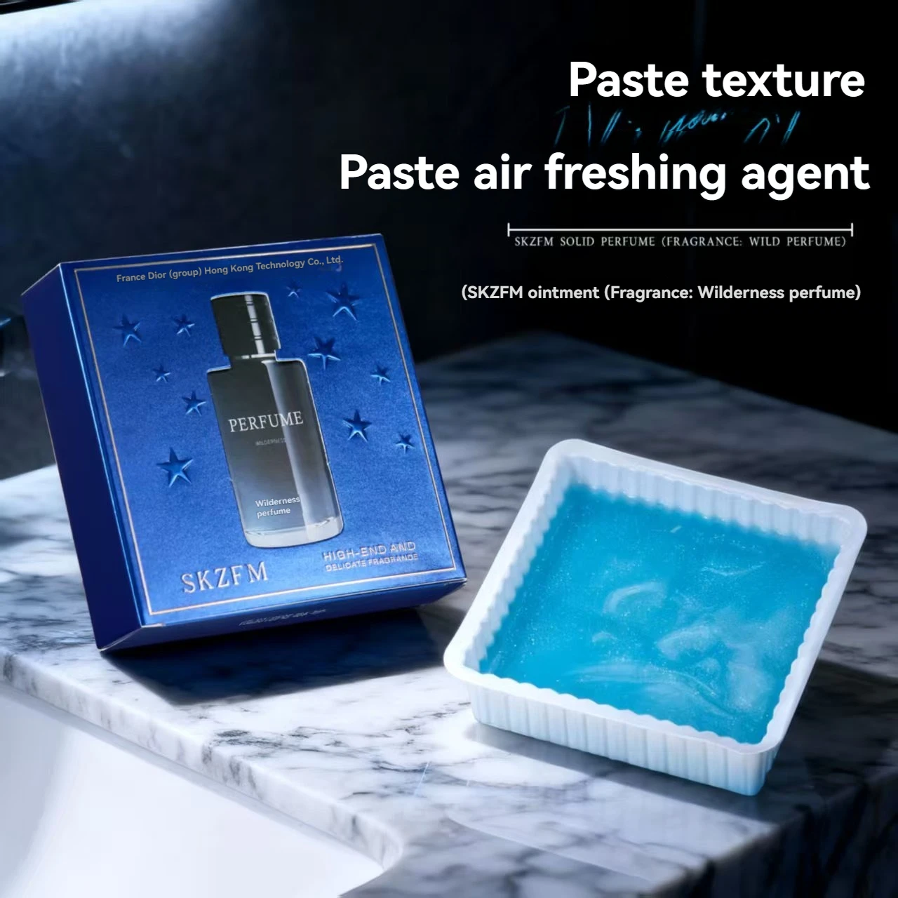 

Alcohol-Free Solid Car Air Freshener Balm - Long-Lasting Fragrance, Suitable for Car/Home/Office, Safe Leak-Proof Odor Eliminato