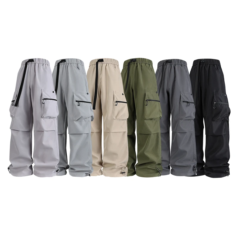 الرجال في الهواء الطلق عارضة طويلة بانت أزياء فضفاضة مريحة بنطلون المشي لمسافات طويلة الجري في الهواء الطلق عارضة الرياضة الأزياء بنطلون ربيع الخريف