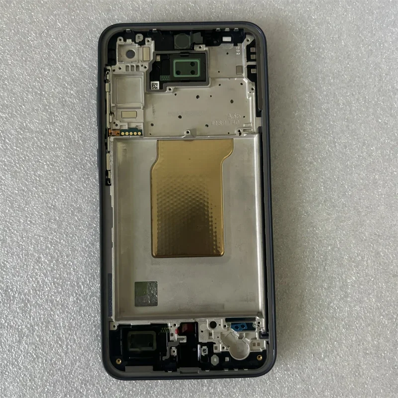 For Samsung Galaxy A35 5G sm-A356 LCD Front Frame Bezel Middle Faceplate Housing Chassis Smartphone Repair Parts