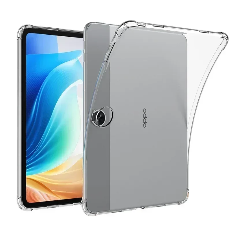 

Fashion Transparent Silicone Tablet Case for OPPO Pad Air 2 NEO OnePlus Pad Go Clear Skin Feel Airbag Shockproof Protect Cover