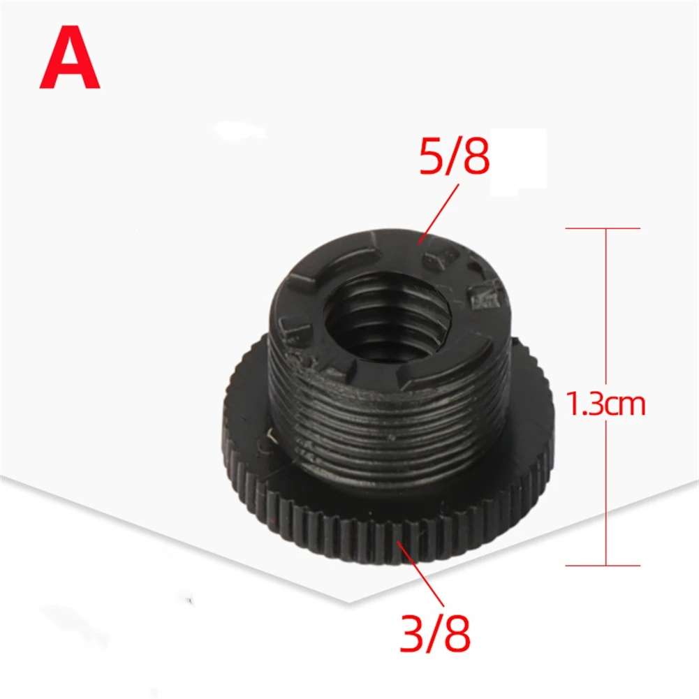5/8Male To 3/8 1/4Female Threaded Screw Mic Stand Clip Mount Adapter Accessories For Professional Recording Microphone
