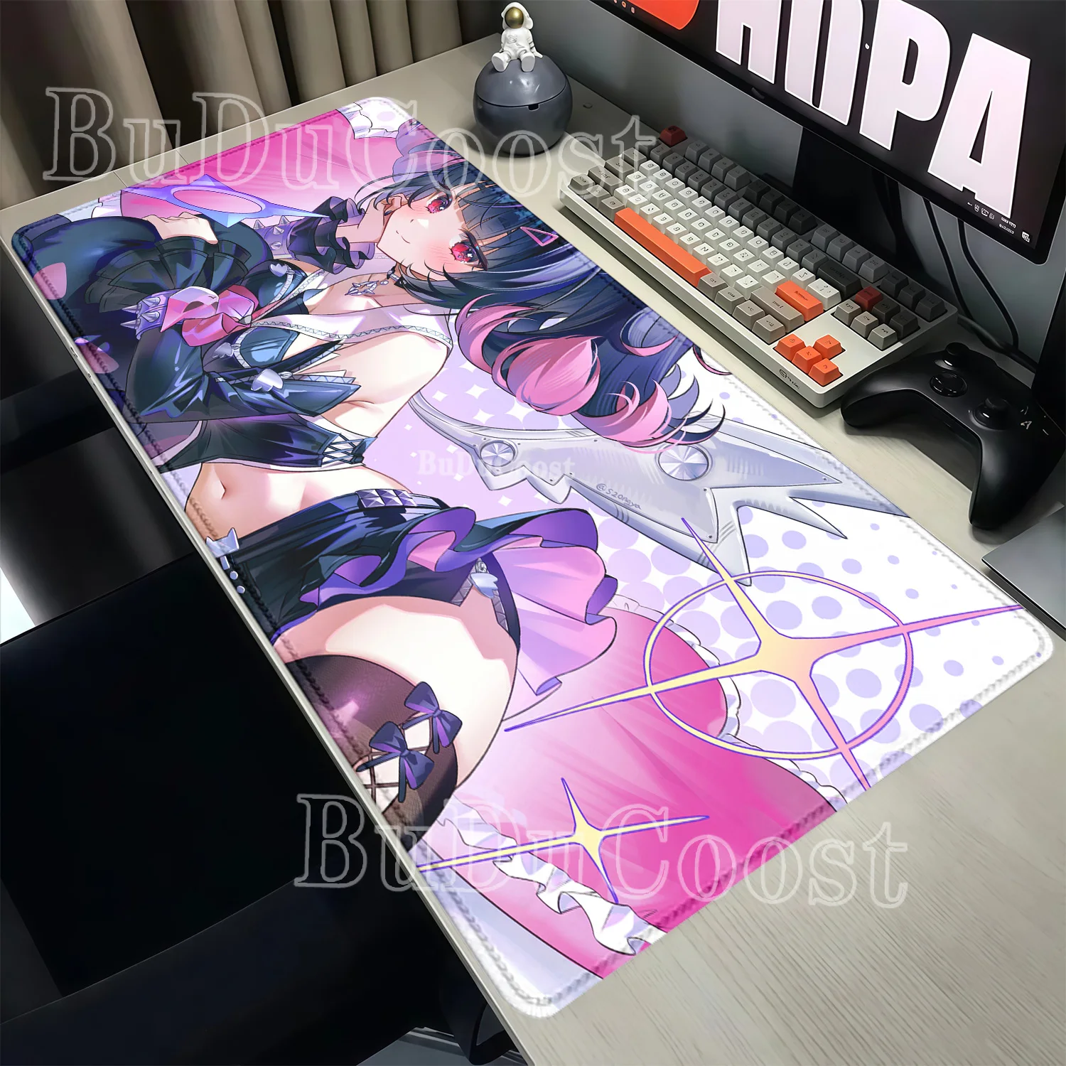 HD Printing Aria Sunna Nangong Yu‌ AOD Angels of Delusion Mouse Pad Keyboard Zenless Zone Zero ZZZ Non-slip Anime Girl Desk Mat