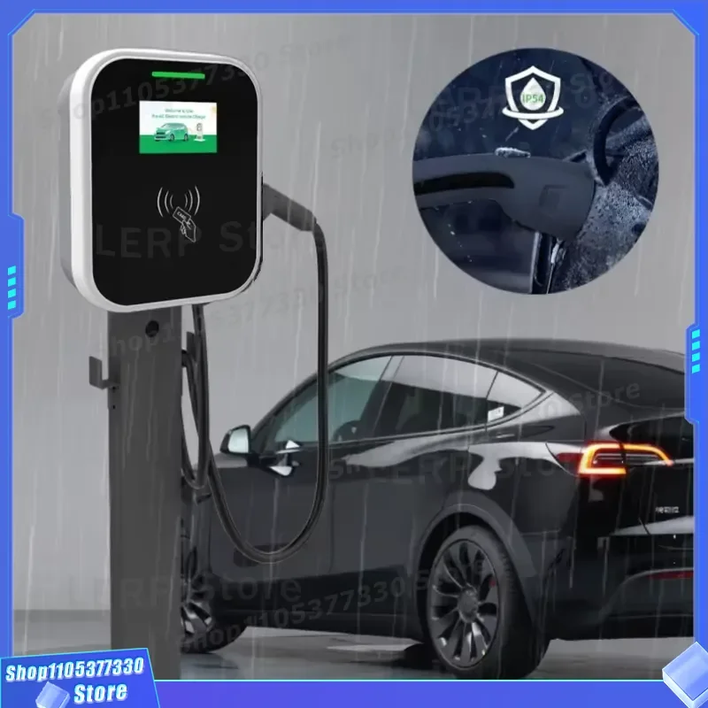 22kw 11kw 7kw GBT Type 2 Type 1 Smart EV Charger Waterproof Wallbox Home Electric Vehicle Charging Station for Car