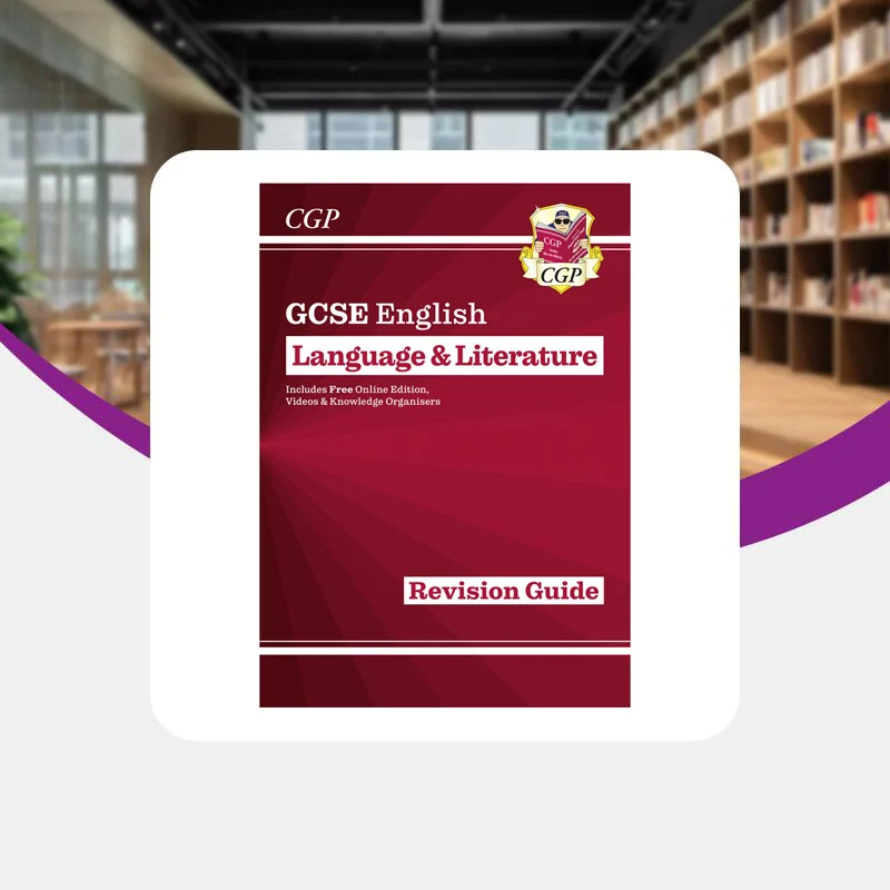 New GCSE English Language  Literature Revision Guide Includes Online Edition And Videos CGP Books 9781782943662